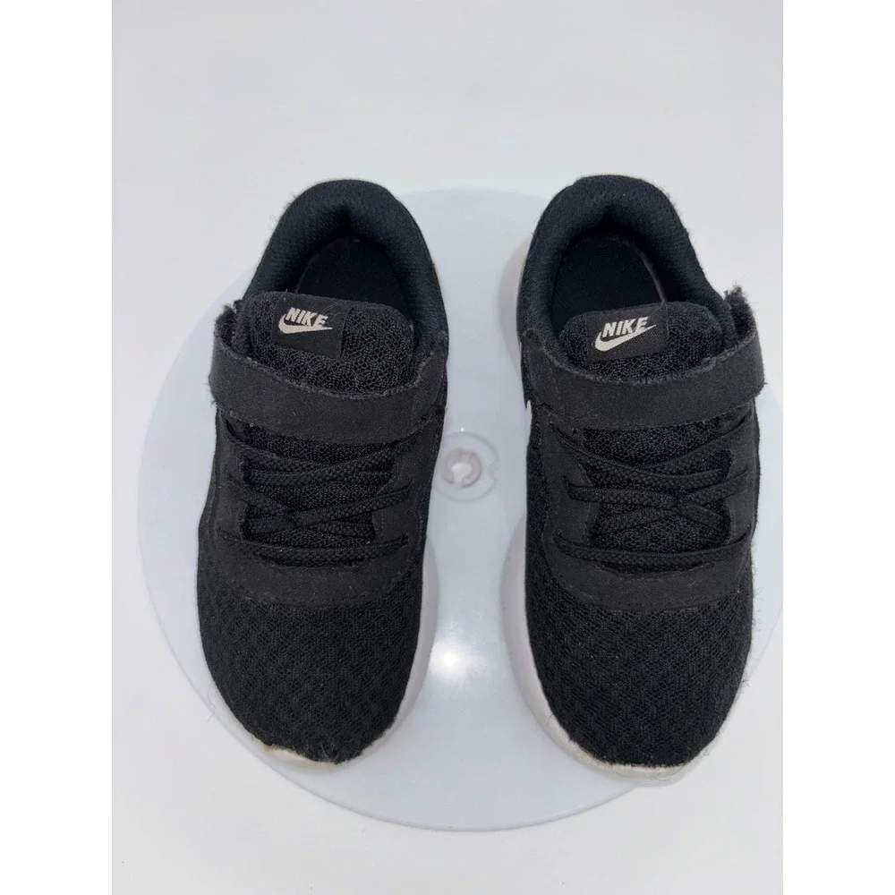 NIKE‎ Baby Toddler Sneaker Shoe Black White Athletic Boy Girl Sporty Little 9